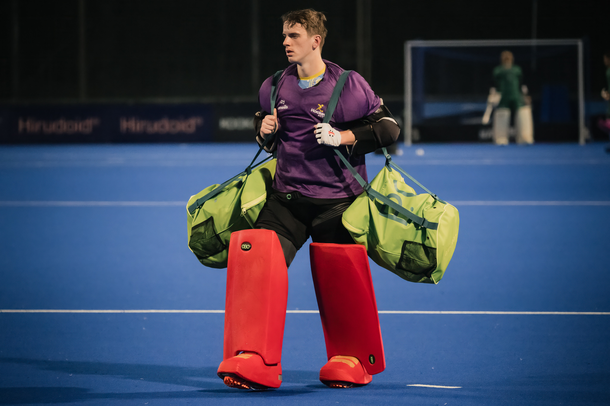 Cameron Brick in competition, Hockey ACT