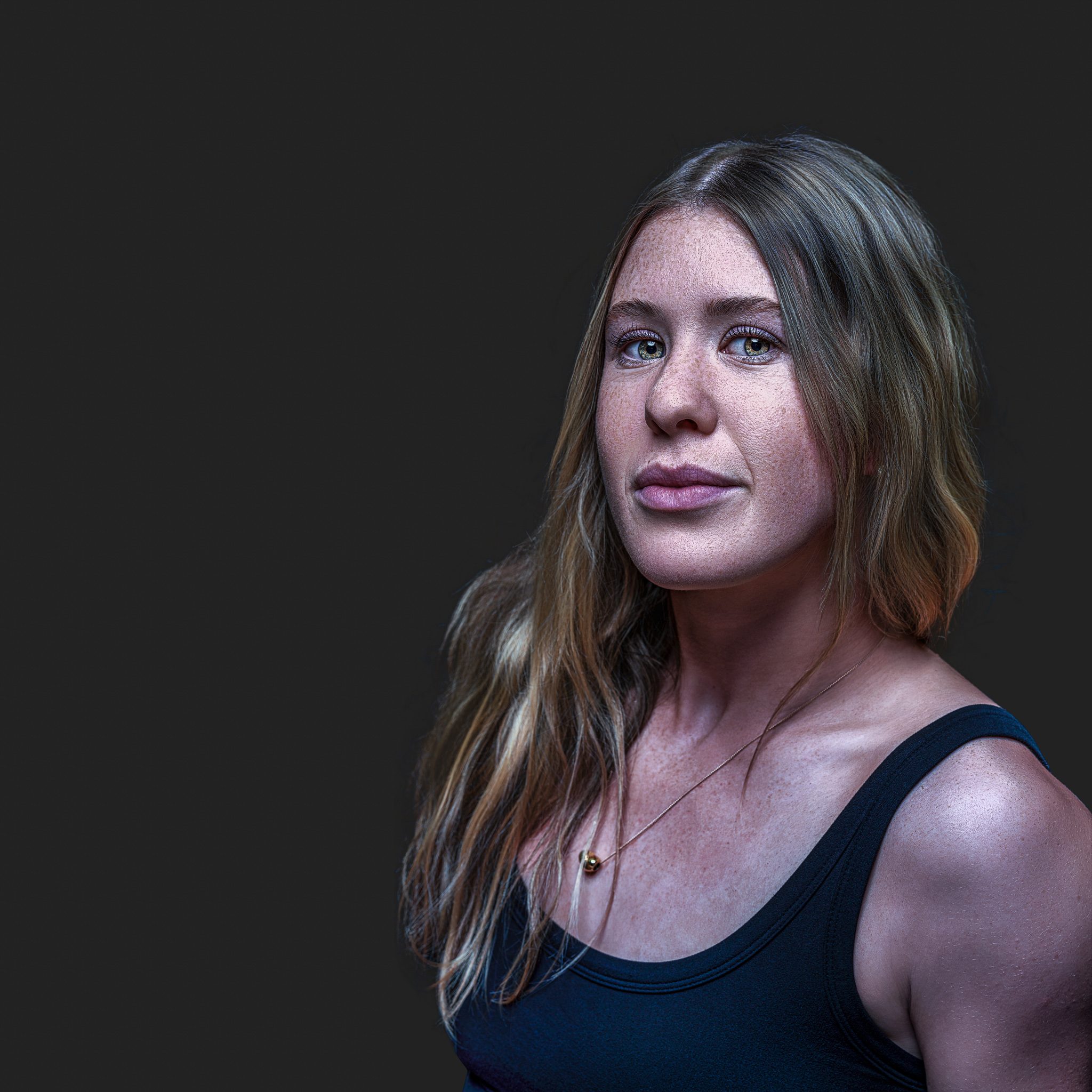 Lucy athlete identity portrait