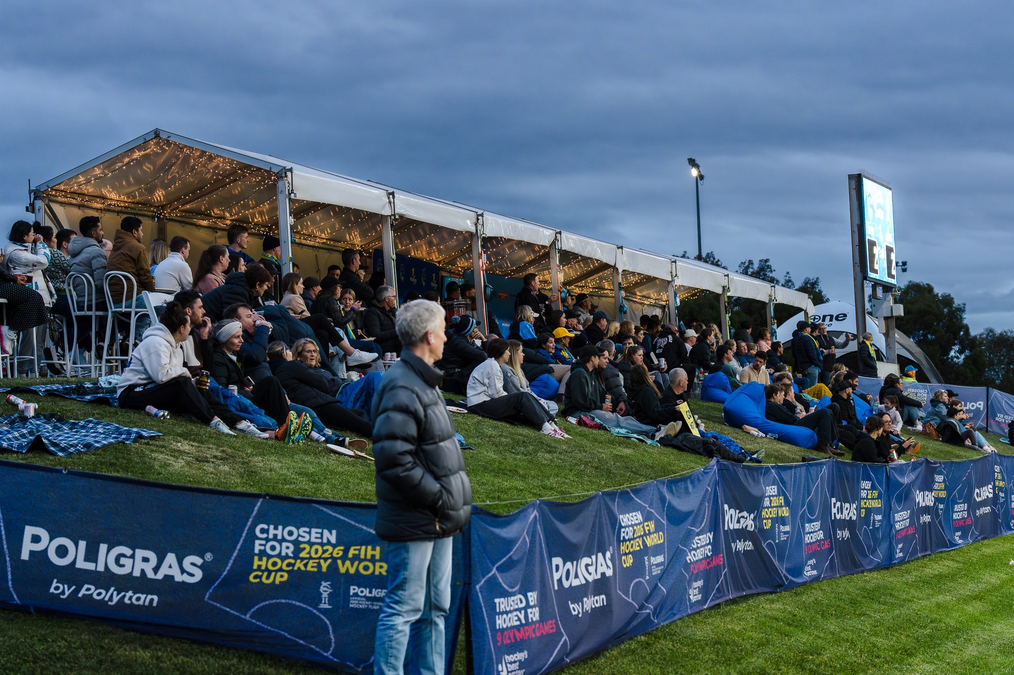 Hockey ACT matchday atmosphere